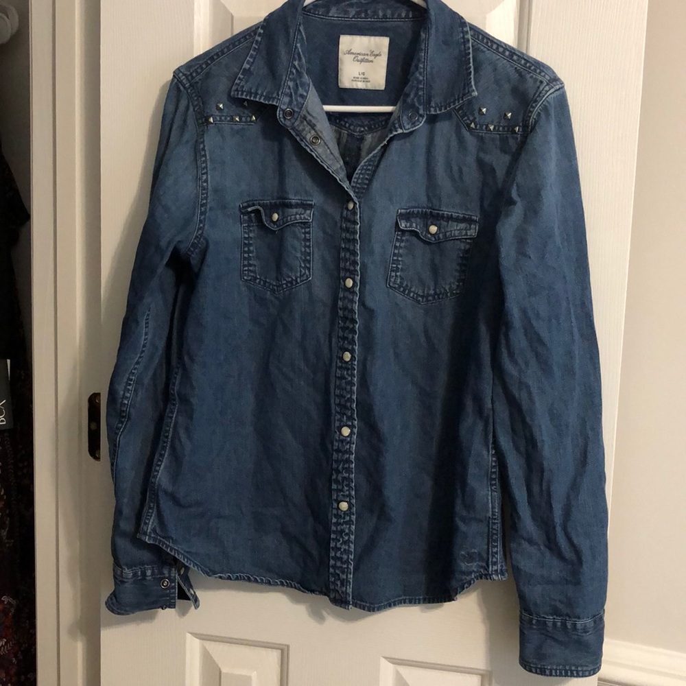 Jean Button-up